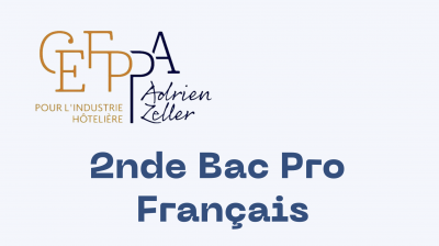 2nde Bac Pro Français